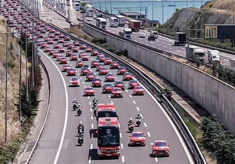 بدرقه خاص تیم ملی ترکیه برای جام جهانی 2026 / فیلم