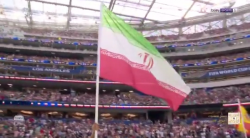  پرچم ایران نمی‌سوزد