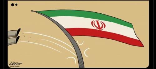 شکست ترامپ در جنگ از نگاه کارتونیست یمنی