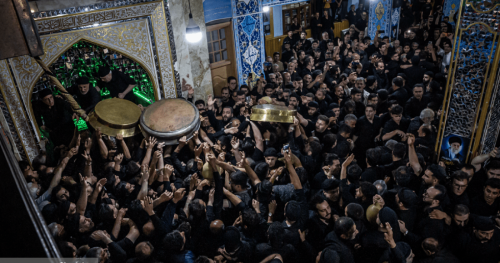 آیین سنتی طشت‌گذاری ماه محرم