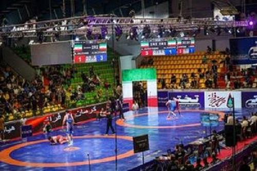 نفرات برتر مسابقات بین المللی کشتی فرنگی جام تختی مشخص شدند