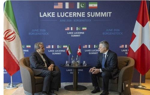  پیام وزیر خارجه سوئیس پس از دیدار با عراقچی 