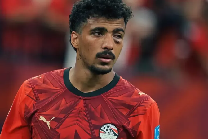  مدافع مصر ضربه مغزی شد! 