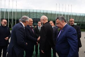 قالیباف باکو را به مقصد تهران ترک کرد
