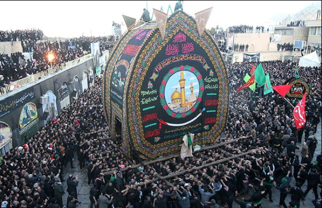 آئین سنتی نخل برداری دریزد