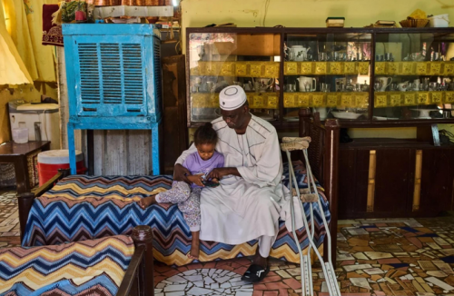 شهر ارواح در میانه‌ی جنگ نیابتی / عکس