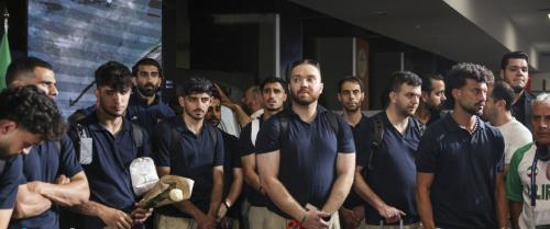 ورود کاروان تیم ملی فوتبال به کشور