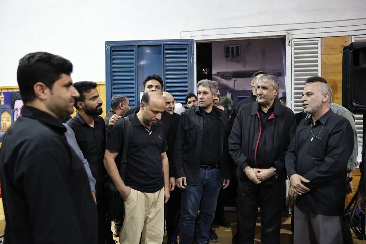 حضور اسلامی در جمع خادمان موکب سازمان انرژی اتمی