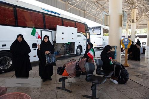  نخستین ایستگاه زائران تشییع رهبر شهید