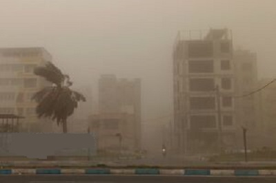 باد شدید و گردوخاک در راه تهران است