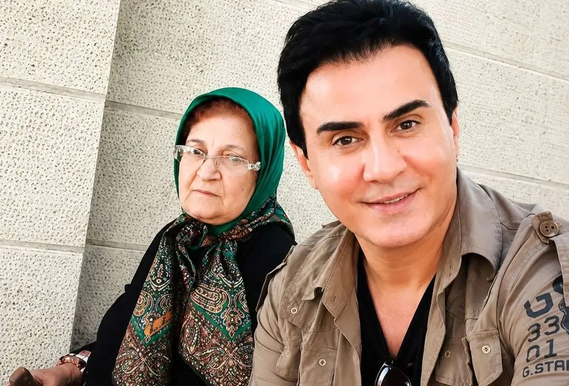  بی‌قراری داریوش فرضیایی هنگام وداع با مادرش / فیلم