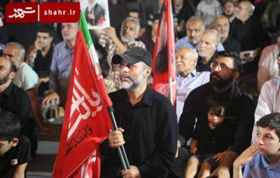  عزاداری هفتمین شب خاکسپاری رهبر شهید