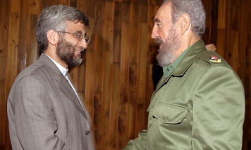 عکس/ تصاویر دیدنی از دیدار جالب سعید جلیلی با فیدل کاسترو