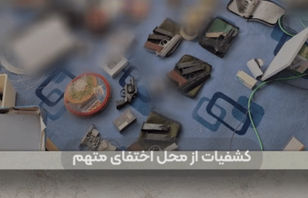 فیلم / کارگاه بمب‌سازی عامل فعال کودتای دی‌ماه  ۱۴۰۴