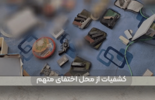 فیلم / کارگاه بمب‌سازی عامل فعال کودتای دی‌ماه  ۱۴۰۴