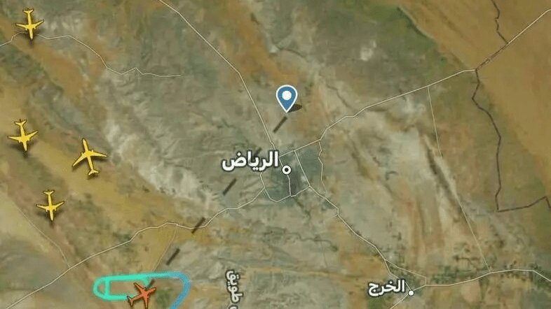 فرودگاه ریاض قفل شد