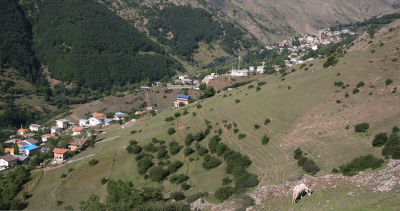 طبیعت تابستانی کوهستان چالوس