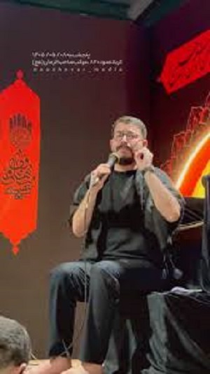 فیلم/ روضه‌خوانی‌ نوشه‌ور برای دانش‌آموزان شهید میناب در مشایه