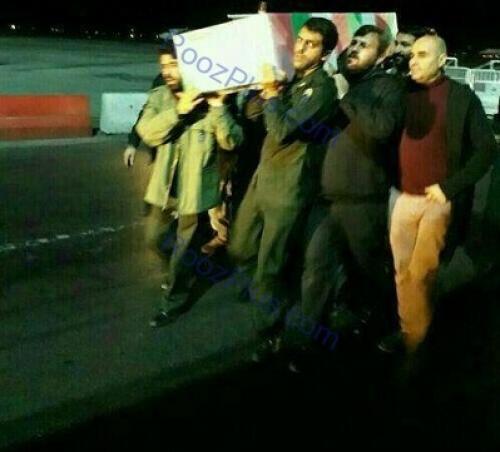 کمدین دوست داشتنی خندوانه زیر تابوت شهید مدافع حرم +عکس