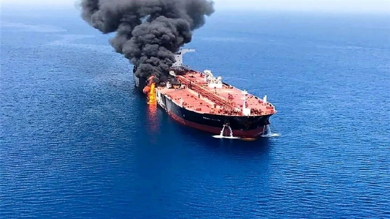 گزارش وقوع حادثه دریایی در تنگه هرمز