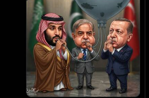واکنش کارتونیست سوری به توافق مکه