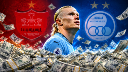 هالند دست استقلال و پرسپولیس را بست