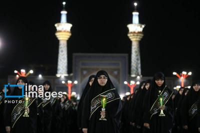 مراسم خطبه‌خوانی شب شهادت امام رضا(ع)