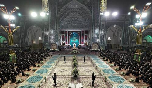 مراسم خطبه‌خوانی شب شهادت امام رضا(ع)