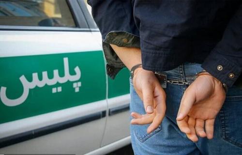 عامل تشویش اذهان عمومیدستگیر شد