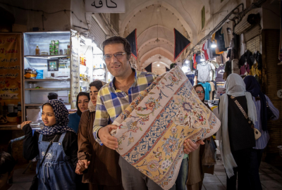  بازار سنتی کاشان / عکس