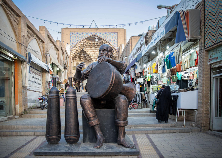  بازار سنتی کاشان / عکس