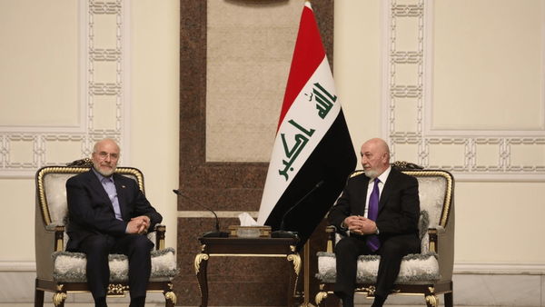 دیدار قالیباف با رئیس‌جمهور عراق