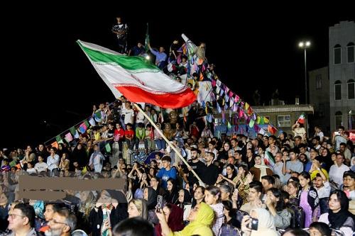مردم در جشن امت احمد به یاد رهبر شهید ندای خونخواهی سر دادند