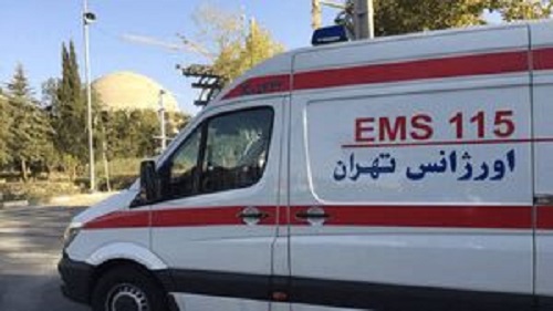 واژگونی ماشین عروس در اتوبان آزادگان