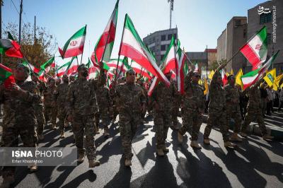 رزمایش جان فدایان ایران