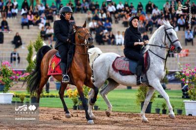 شو سواره اسبان اصیل ایران
