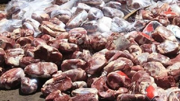 کشف ۲۵۴ کیلوگرم گوشت الاغ و قاطر و اسب
