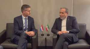 دیدار عراقچی با وزیران خارجه عراق و هلند + فیلم