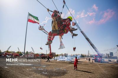 مانور بزرگ عملیاتی چندگانه سازمان آتش‌نشانی