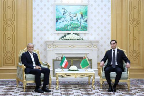 دیدار پزشکیان و بردی محمداف  
