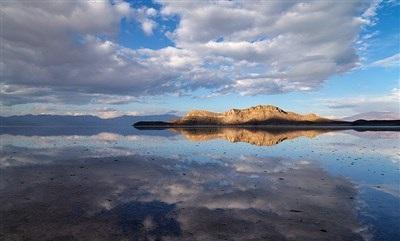 عکس/ مرگ تدریجی دریاچه ارومیه 