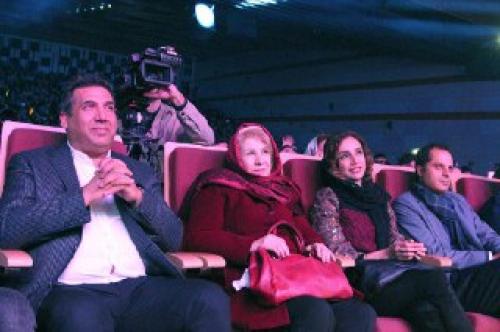  «شبنم قلی‌خانی» به تماشای کنسرت‌ «محمد علیزاده» نشست