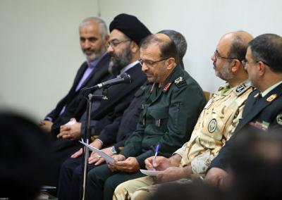 عکس/ دیدار اعضای ستاد بزرگداشت شهدای استان گلستان با رهبر انقلاب 