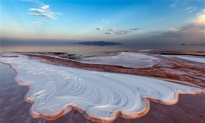 عکس/مرگ تدریجی دریاچه ارومیه 