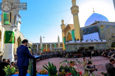 عکس/ گنبد جدید حرم مطهر حضرت علی (ع)