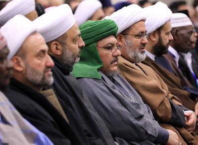عکس/ دیدار رهبر انقلاب با مسئولان نظام و میهمانان کنفرانس وحدت اسلامى‌