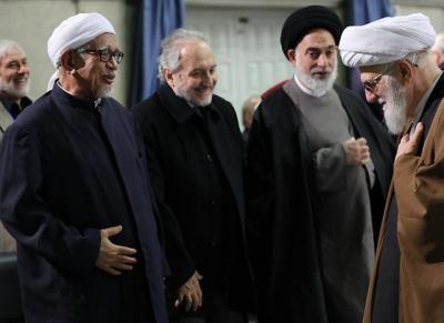 عکس/ دیدار رهبر انقلاب با مسئولان نظام و میهمانان کنفرانس وحدت اسلامى‌