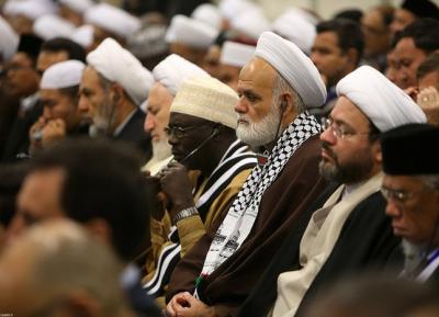 عکس/ دیدار رهبر انقلاب با مسئولان نظام و میهمانان کنفرانس وحدت اسلامى‌