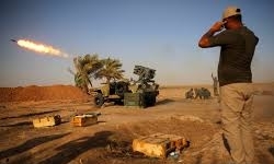 هلاکت تروریست ها  در حمله حشدالشعبی