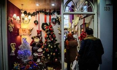 عکس/ خرید سال نو میلادی در تهران 